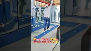 very funny enjoying in Science City Delhi with Physics experiment short video and viral video