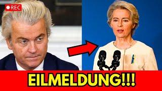 Geert Wilders: "Europa BRICHT zusammen – es ist Zeit, sich von BRÜSSEL zu befreien!"