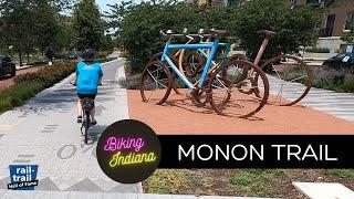 Biking Indiana:  The Monon Trail