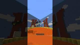 слишком легкий паркур #shorts #minecraft