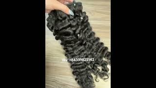 Burmese curly ️ #vinhair #hairextensions #vietnamesehair #hair #hairwholesale #hairstyle