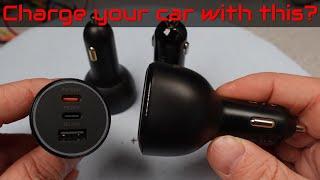 USB car chargers from 5 watts to 165 watts reviewed and tested