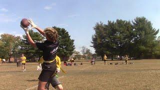 Medford Flag Football 2024 Panthers vs Vikings 8th Grade