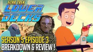 Star Trek Lower Decks Season 5 Episode 3 Breakdown Review!