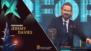 Jeremy Davies wins Performer for The Stranger in God of War | BAFTA Games Awards 2019