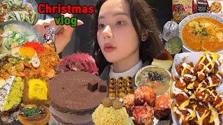 Mukbang Vlog) Becoming a person who eats thousands of calories during the year-end..