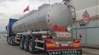 ADR belgeli L4BH 33500 litre krom dorse