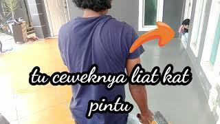 #proses pengecatan lantai,//EPOXY FLOOR PAINT.