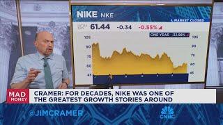 There's a good chance for a comeback with Nike, says Jim Cramer
