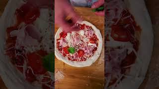 Sourdough Pizza #pizzaoven #pizzamaking #woodfiredoven #foodie #asmrfood #shorts