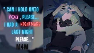 Femboy Bf Wants To Cuddle After Nightmare (ASMR RP) (SLEEPAID) (REVERSE COMFORT)