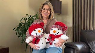 Jumbo Snowman ~ Addi / Sentro / Circular Knitting