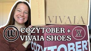 Wantable Cozytober Try On Review PLUS Shoes by VIVAIA  October 2024