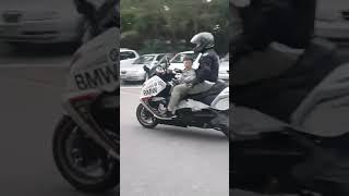 bmw c650 아들과 함께 동네돌기