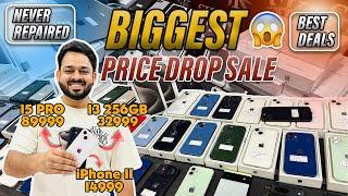 BIGGEST SALE EVER  | Cheapest iPhone Market in Delhi | Second Hand Mobile | @sk_communications_