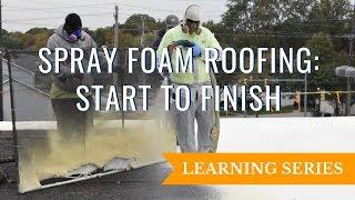 Spray Polyurethane Foam Installation - Setup to Completion (Parma, OH)