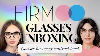 Glasses for your contrast level | New Glasses Try On & Unboxing Haul | Affordable Glasses Review