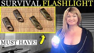 HOW TO PREPARE YOUR EDC: Survival Flashlight Review (Seizonjutsu) Ninja Survival Training