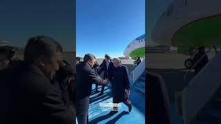 Prezident Shavkat Mirziyoyev Ostonaga tashrif buyurdi