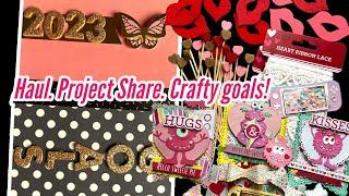 Haul. Project share & 2023 crafty goals!