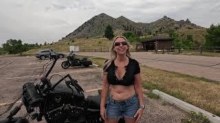 Sturgis 2024 Climbing Bear Butte