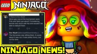 Cut Scenes & New Elemental Masters Confirmed!  Ninjago Dragons Rising News!