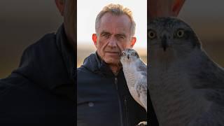 RFK Jr is a falconer! #falconry #birds #goshawk #pheasant #hunting #hunter #robertkennedyjr #rfkjr