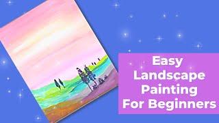 Easy Landscape Painting with the Acrylic Diva