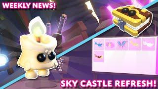  Sky Castle Refresh!  New Wings & Pets! ️ Weekly News!  Adopt Me! on Roblox