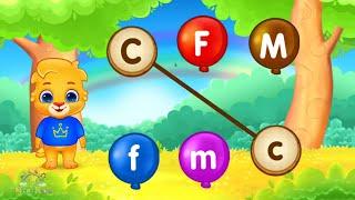 Match the capital letters with small letters