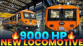 9000 HP NEW LOCOMOTIVE COMING UP | ये देगा WAG-12 को टक्कर