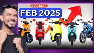 Top 10 Electric Scooters & Bikes in February 2025 |  EV sales report 