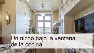 Innovación en la cocina: transforma el nicho de tu ventana en espacio útil