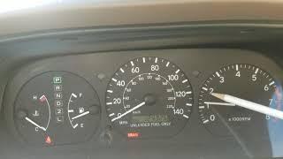 What is the correct idle speed Rpm  on Toyota