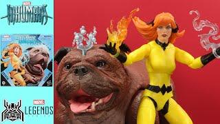 Marvel Legends INHUMANS CRYSTAL & LOCKJAW Royal Family Deluxe 2-Pack Comic Figure Review