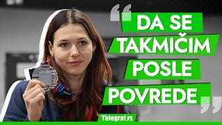 Srebrni letač Angelina Topić stigla sa EP u Beograd: "Ispunjava mi srce težina medalje..."