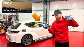 Fitting A Racelogic V Box | Seat Cupra Leon TCR | Race Car | Garage Vlog