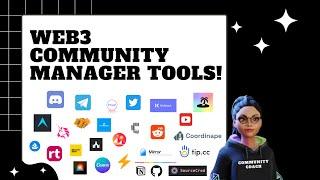 Web3 Community Manager TOOLS and PLATFORMS (HUGE LIST!)