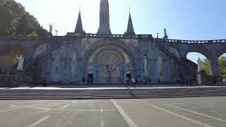 Sacred Moments in Lourdes: Witnessing the Majestic Procession