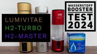 H2-Booster Test 2024 - Lumivitae v. H2-Turbo vs. H2-Master