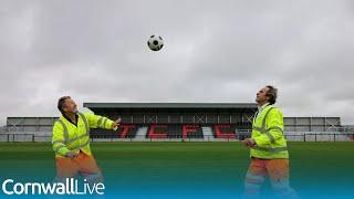 We kicked the first ball at Truro City FC's 'breathtaking' new FA ground