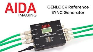 Check Out AIDA Imaging's GENLOCK Reference SYNC Generator!