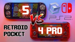 Retroid Pocket 5 vs 4 Pro: In-Depth Performance Testing, who Wins?