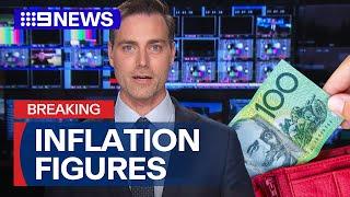 Inflation at lowest level in years, but unlikely to push RBA into rate cut - yet | 9 News Australia