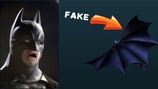 Physics behind batman's glider!