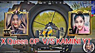 @KAMINI YT V/S @X Queen OP  Pubg  Lite Awm Headshot Status