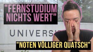 Fernstudium nichts wert? Notendruck? Mein Studium abbrechen?! // Fernuni Hagen