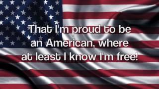 God Bless the USA-Lee Greenwood (Lyrics)