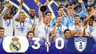 Real Madrid’s Stunning 3-0 Victory Over Pachuca! Mbappe Shines in 2024 International Cup Final