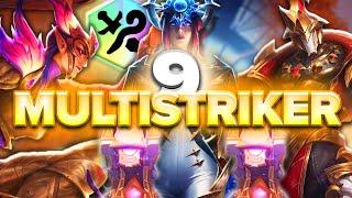 The *IMPOSSIBLE* Game ft. 9 Multistriker!!! | Teamfight Tactics Set 12 Ranked